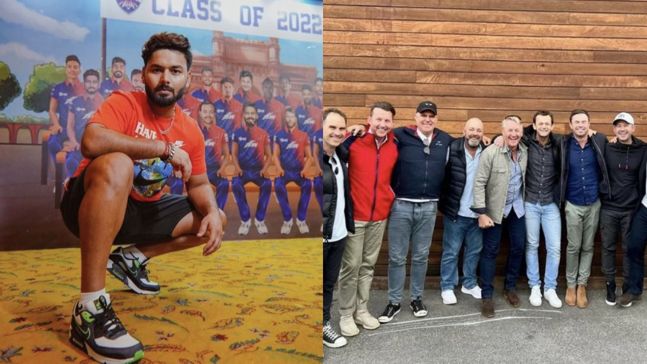 Rishabh Pant drops an epic comment on Ricky Ponting's iconic picture featuring Australian legends 