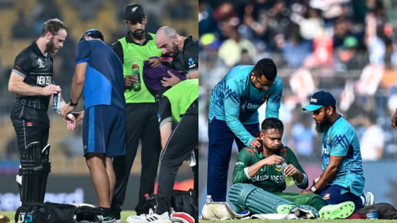 CWC 2023: Injury concerns for Kane Williamson, Shakib Al Hasan after NZ v BAN clash in Chennai