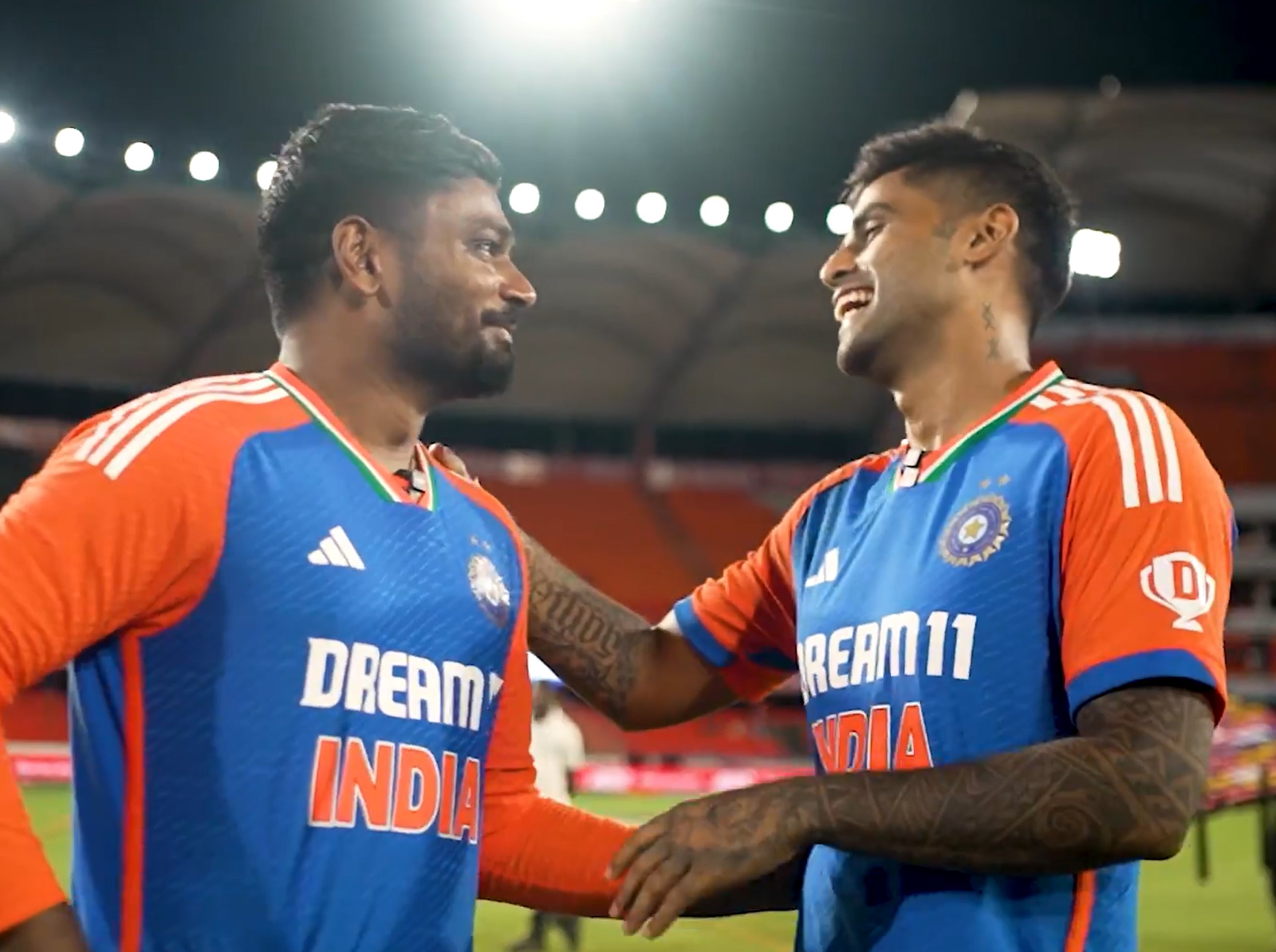 Suryakumar Yadav and Sanju Samson | BCCI