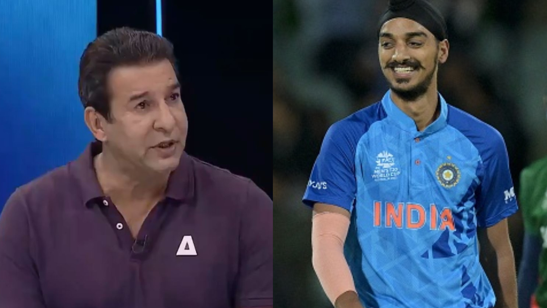 T20 World Cup 2022: “Waqar and I saw his talent in the Asia Cup”- Wasim Akram praises Arshdeep Singh