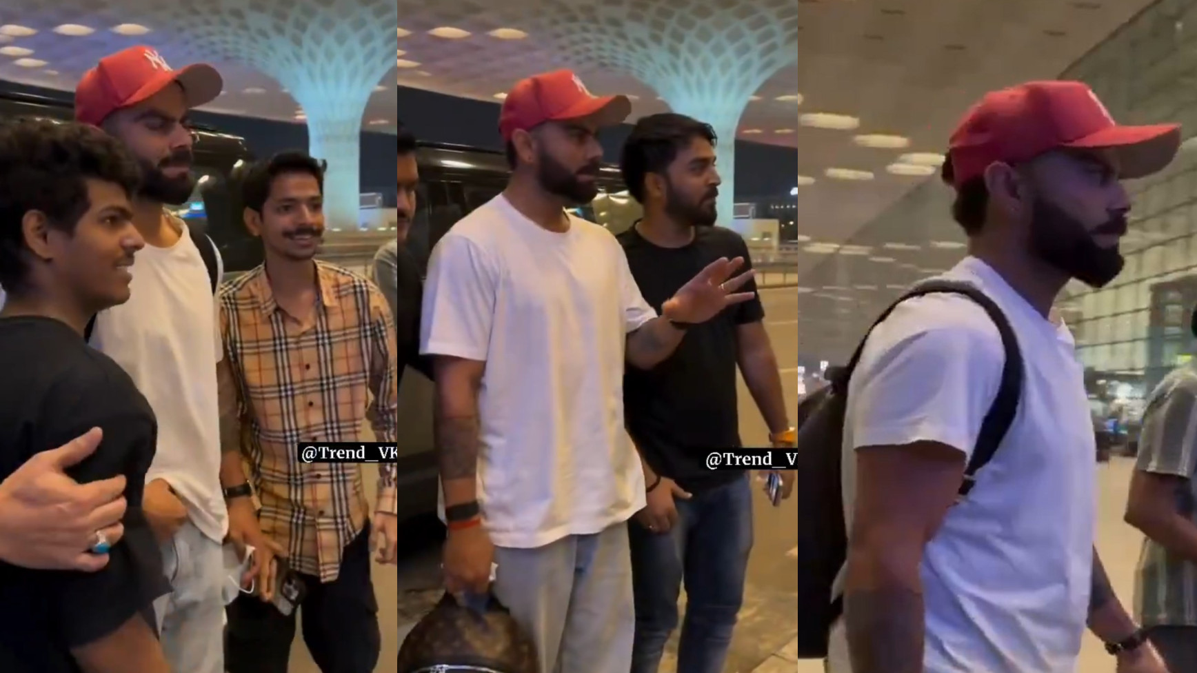 BGT 2024: WATCH- Virat Kohli irritated with selfie requests at airport; asks paparazzi not to click photos of his family