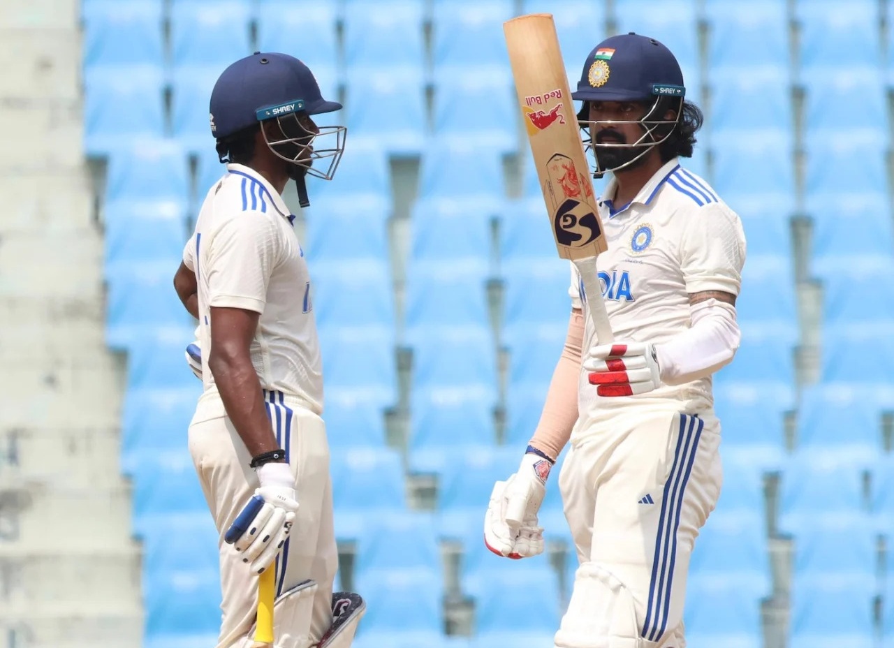 KL Rahul and Sai Sudharsan | Tanuj/ Ekana Cricket Stadium