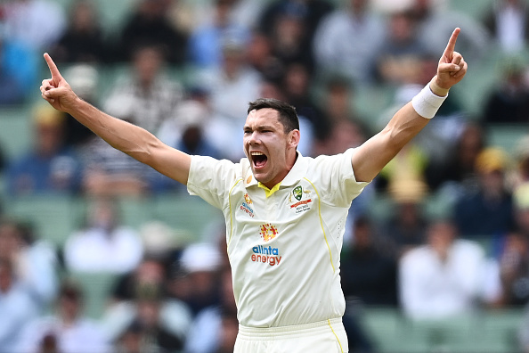 Scott Boland made his Test debut at the MCG | Getty Images