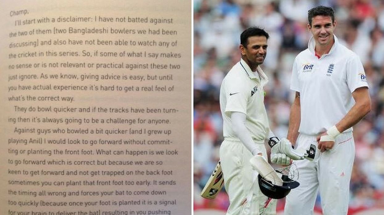 IND v ENG 2021: Pietersen wants ECB to print Dravid's mail on how to play spin and give it to Sibley, Crawley