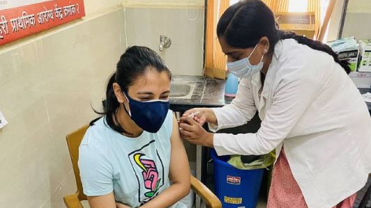 Stay safe and get yourself vaccinated- Smriti Mandhana gets first dose of COVID-19 vaccine