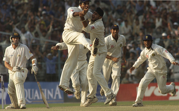 Team India celebrates a thumping victory over Australia | GETTY