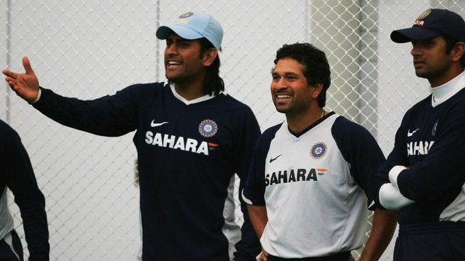 Fans get nostalgic as ICC shares throwback post featuring Tendulkar, Dhoni and Dravid