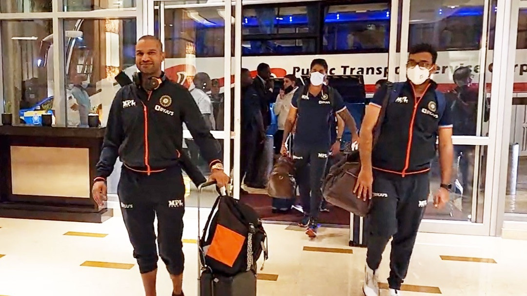 WI v IND 2022: WATCH – Shikhar Dhawan-led Indian team lands in Trinidad for three-match ODI series
