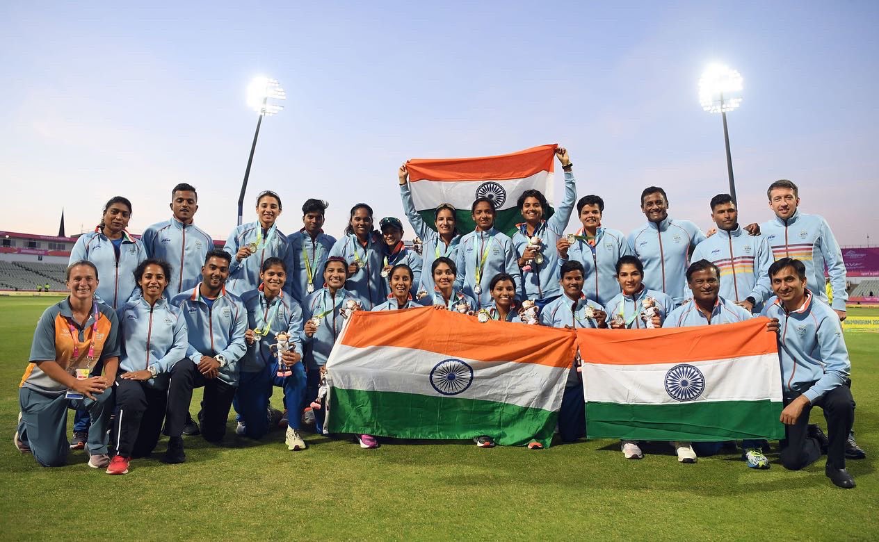 India women's team won the silver medal in CWG 2022 | Twitter