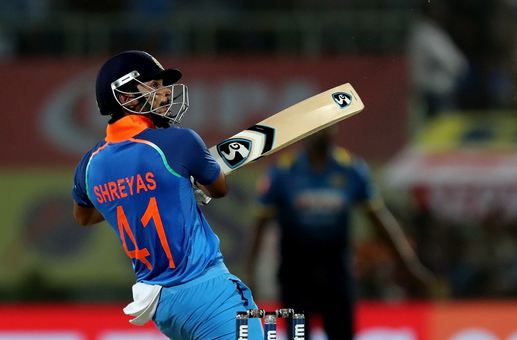 Shreyas Iyer's 147 is the highest score by an Indian in T20 cricket 