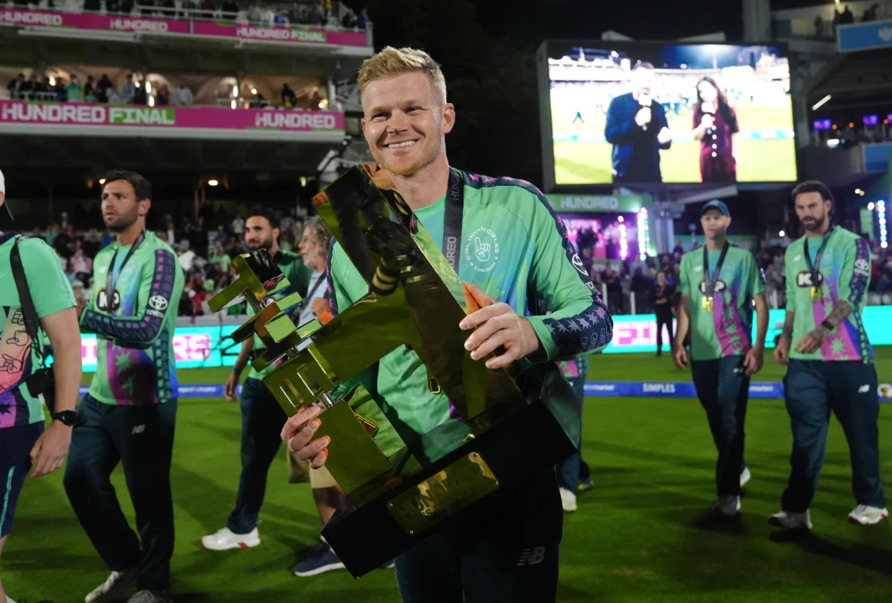 Sam Billings has captained Oval Invincibles to three consecutive The Hundred Men's titles | Getty