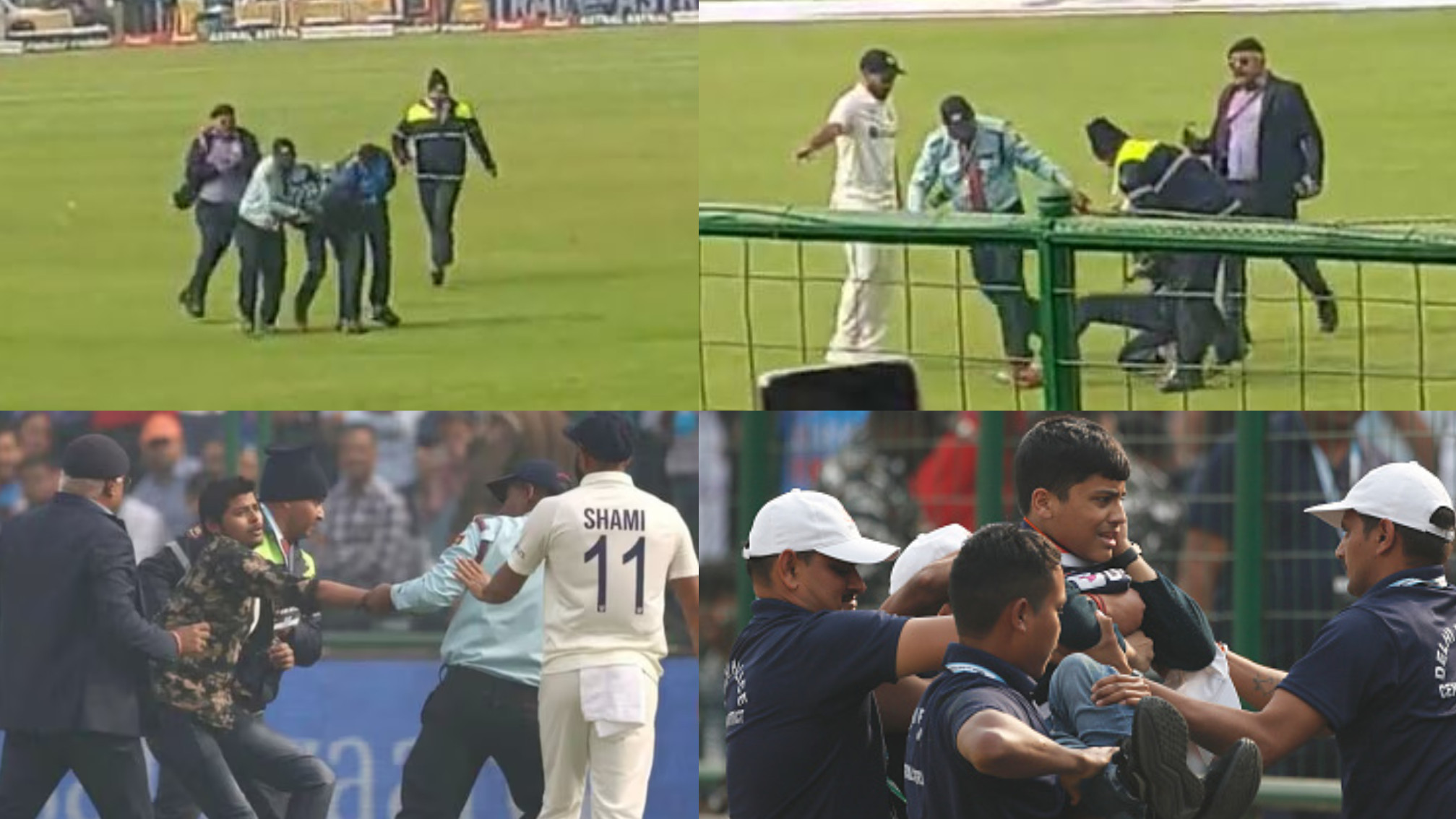 IND v AUS 2023: WATCH- Security foils attempt at pitch invasion; Mohammad Shami’s gesture wins hearts