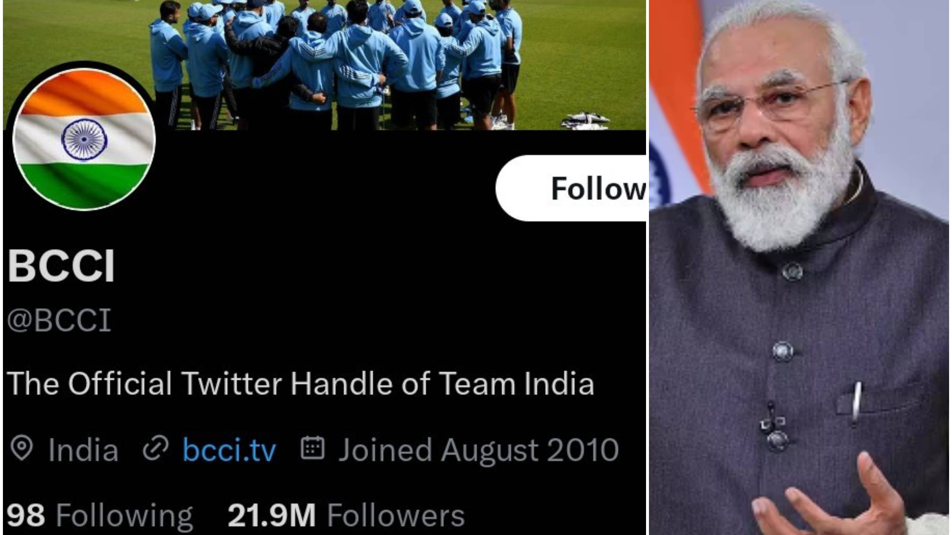 BCCI loses blue tick verification on social media platform 'X' after obeying PM Modi’s appeal