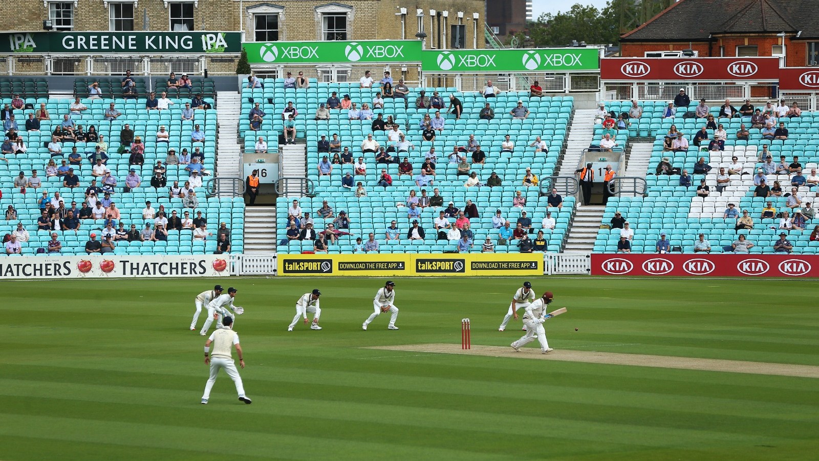 Spectators allowed to watch Surrey versus Middlesex pre-season match at The Oval