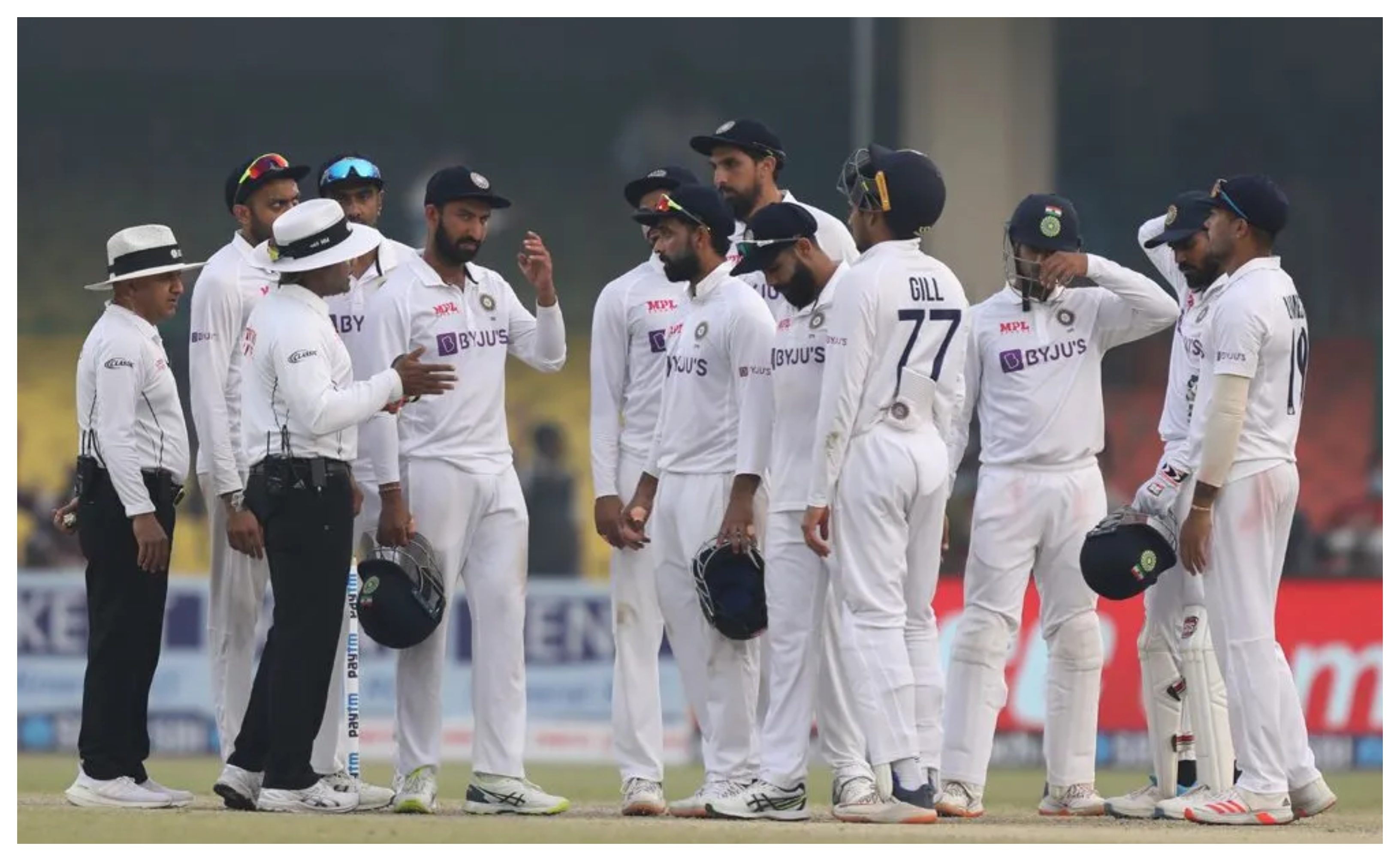 Team India ended the Test one wicket away from victory | BCCI