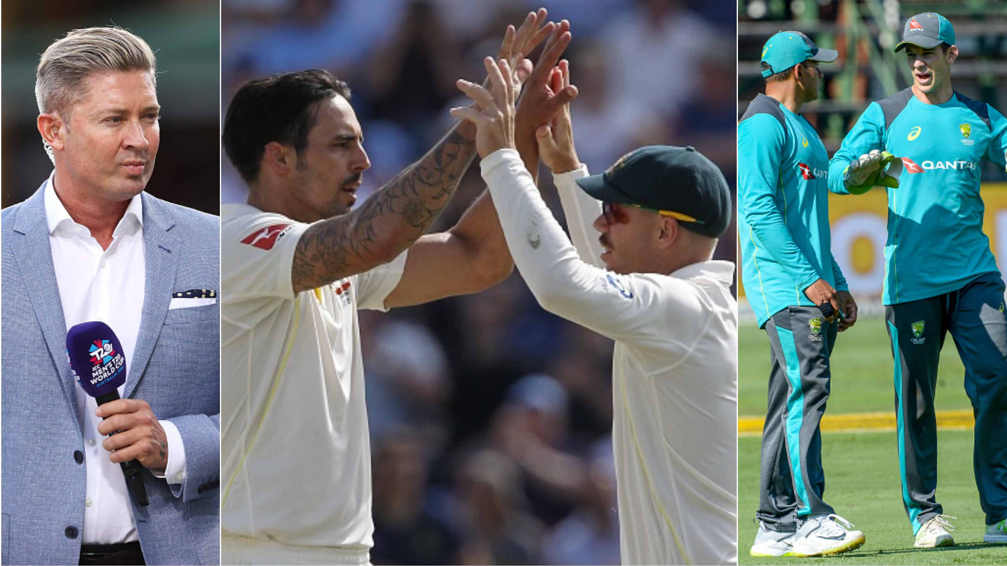 “Maybe there is a beef,” Clarke, Paine and Khawaja react to Mitchell Johnson’s scathing attack on David Warner