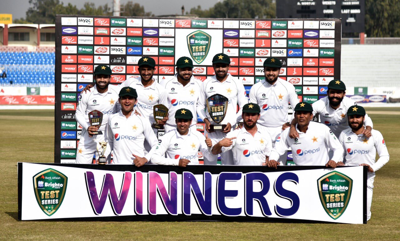 Pakistan won the Test series against South Africa for the first time since 2003 | Twitter