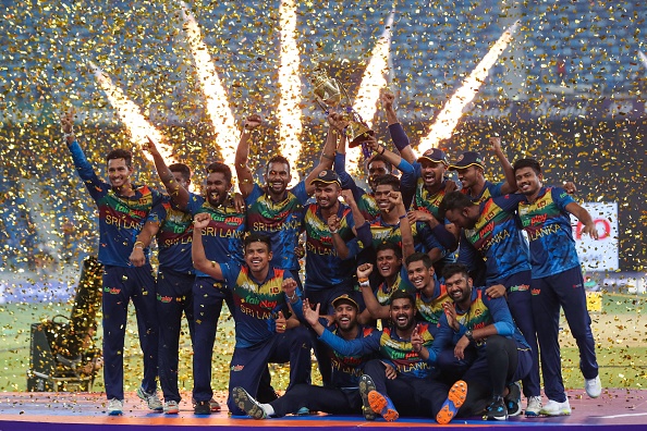 Sri Lanka won the Asia Cup tournament for the sixth time | Getty