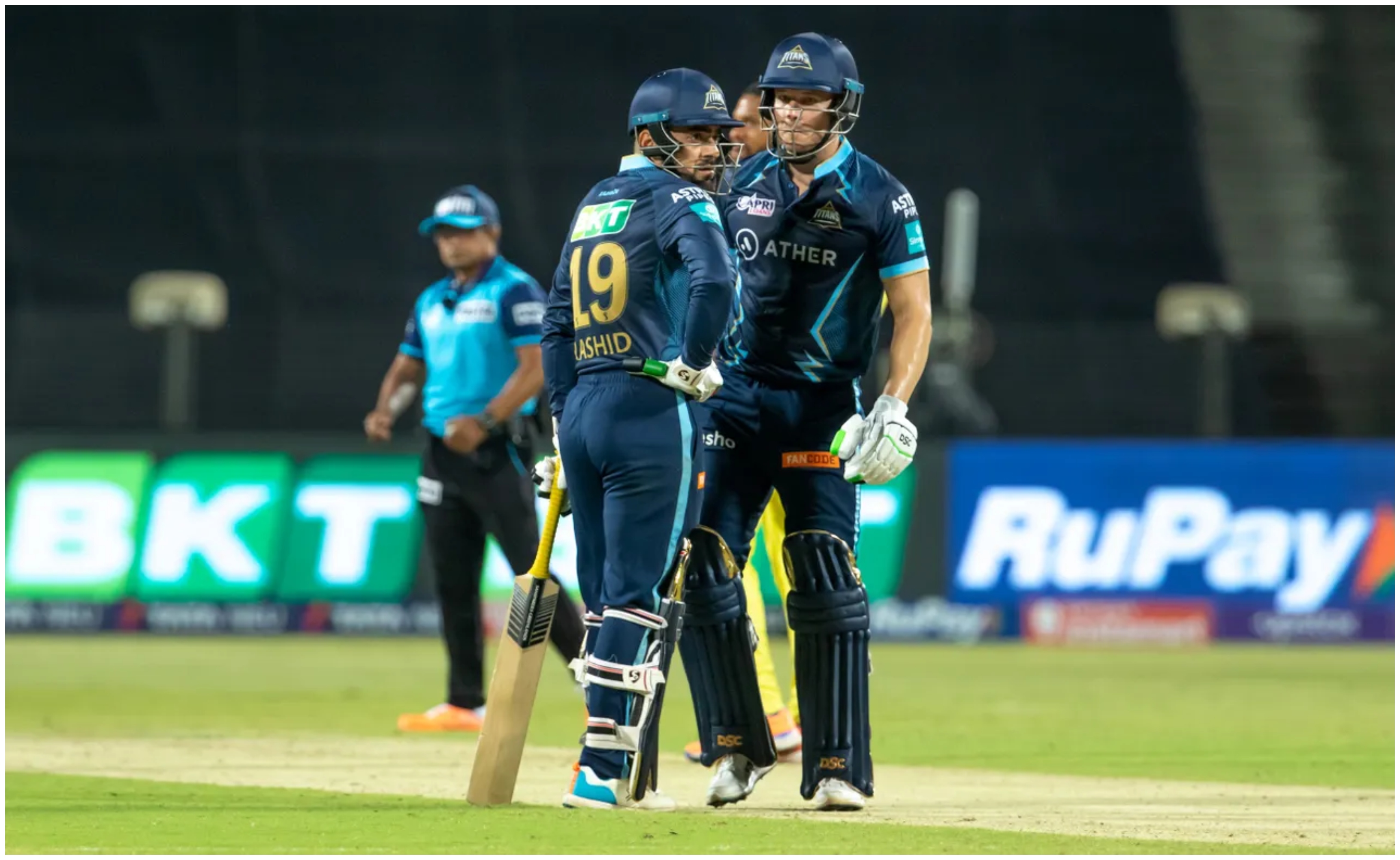 David Miller and Rashid Khan added 70 runs for the sixth wicket | BCCI/IPL