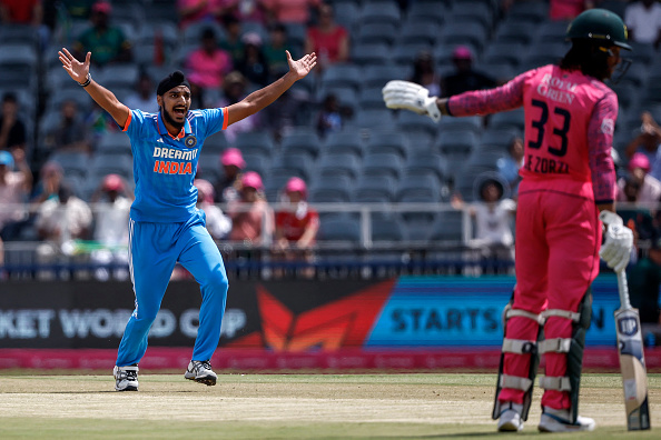 Arshdeep Singh claimed five-wicket haul in the first ODI | Getty