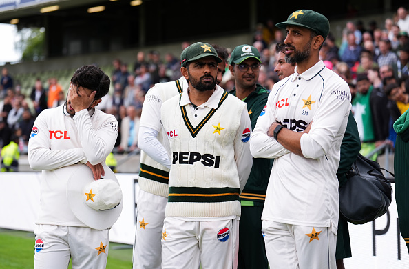 Pakistan captain Babar Azam and Shan Masood | Getty