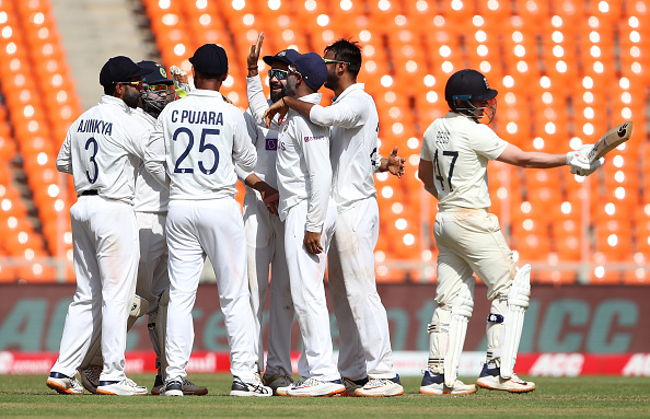 Team India clinched the Test series 3-1 | Getty