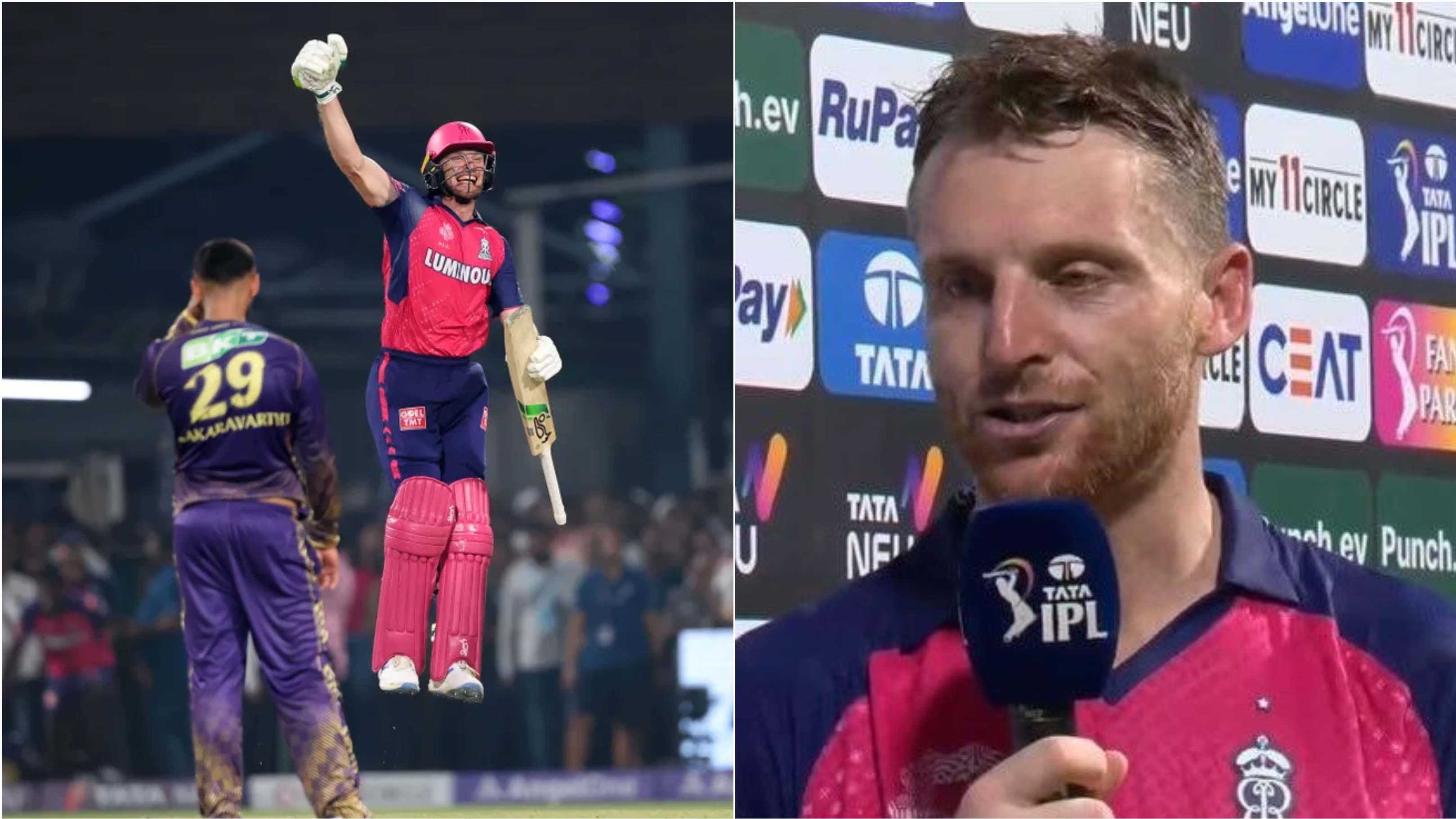 IPL 2024: “Guys like Dhoni and Kohli keep believing and I tried…,” Jos Buttler after match-winning ton vs KKR 